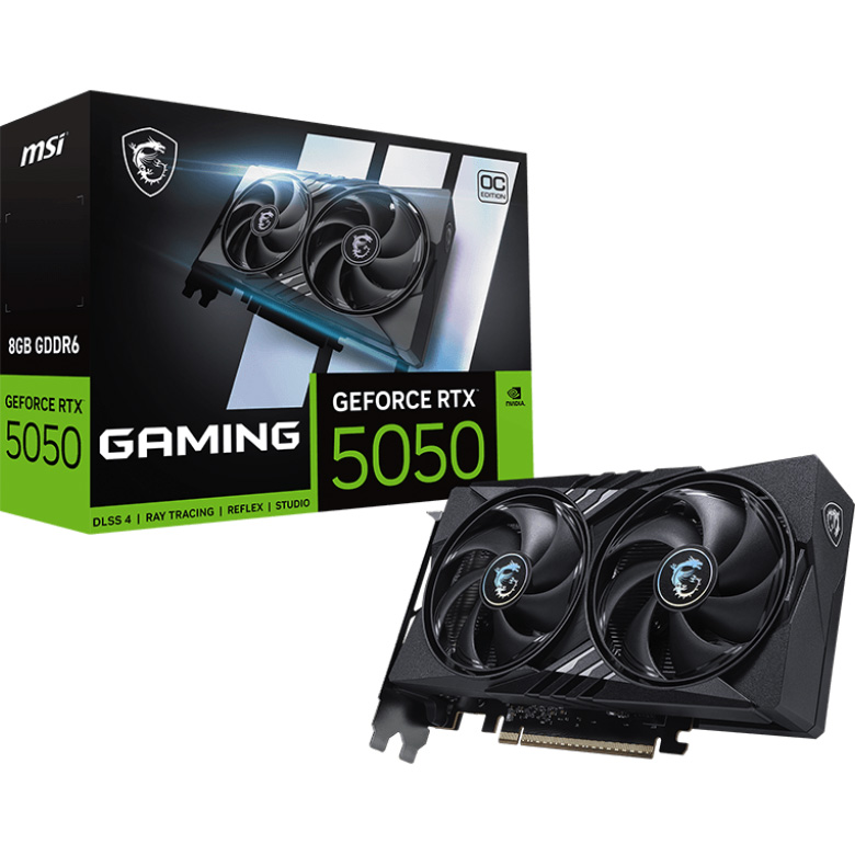 Видеокарта MSI GeForce RTX 5050 8G Gaming OC