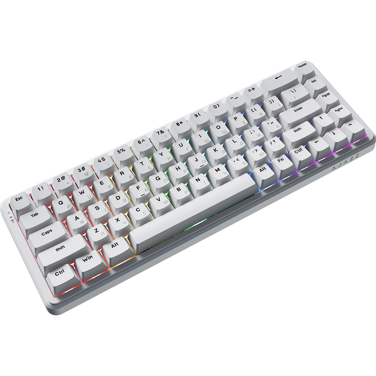 Клавіатура AJAZZ AK680 Max Magnetic Switch White