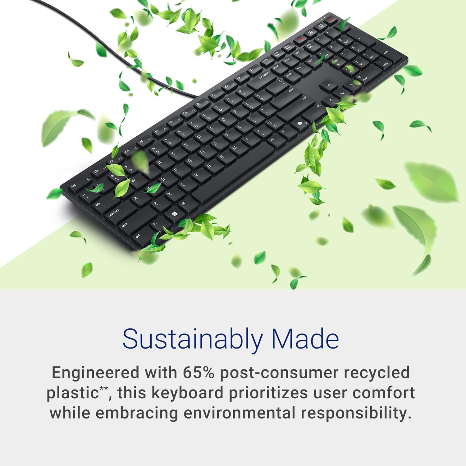 Клавіатура DELL KB525C Black (580-BBTG)