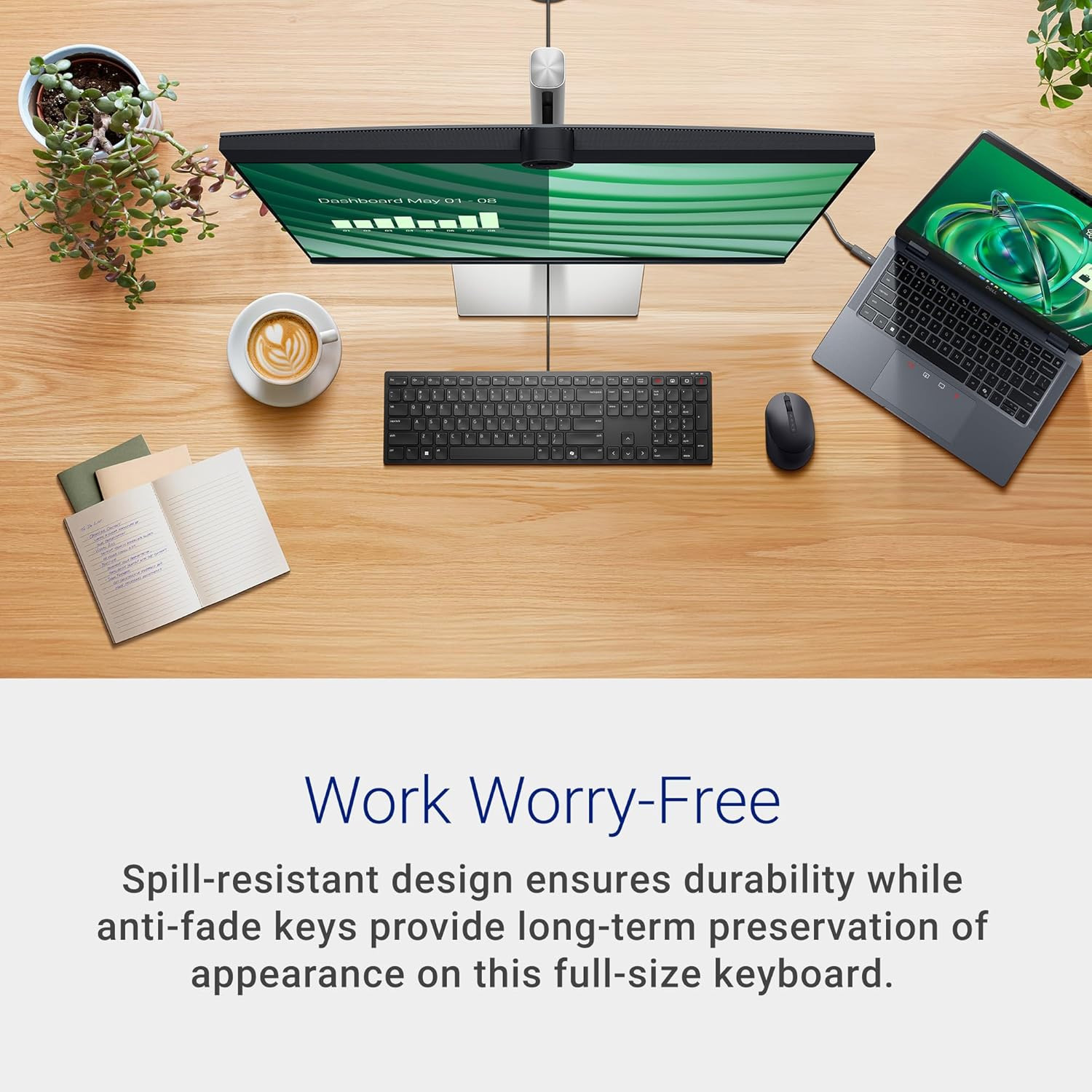 Клавіатура DELL KB525C Black (580-BBTG)