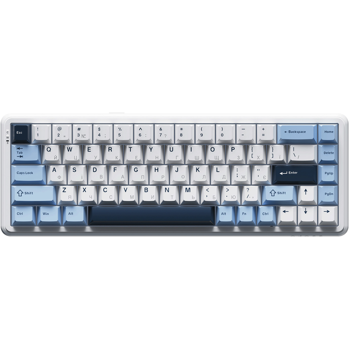 Клавіатура бездротова AJAZZ AK680 Max Wireless (8+8K) Blue/White
