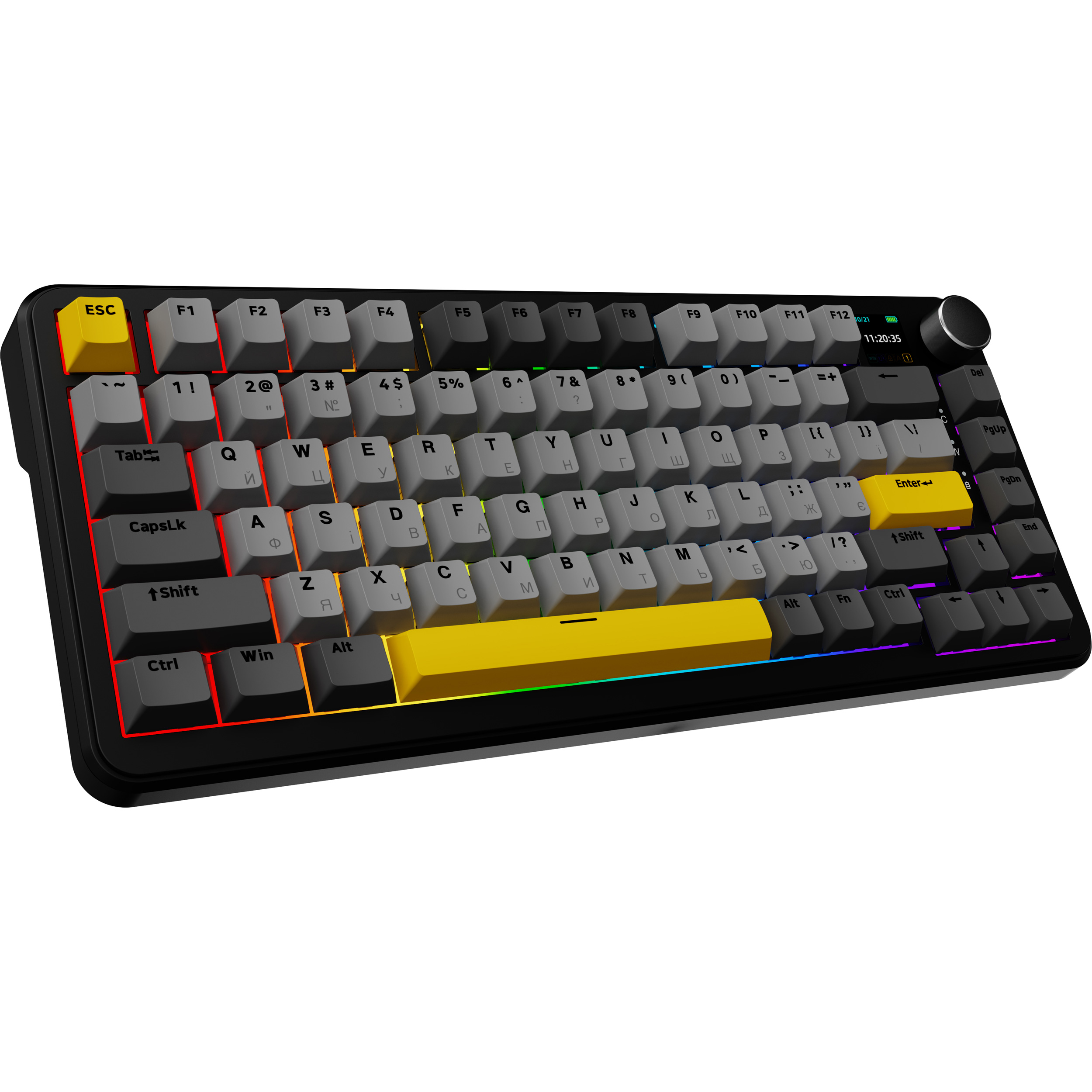 Клавіатура бездротова AJAZZ AK820 Max (Plus) Daydream Switch Gray