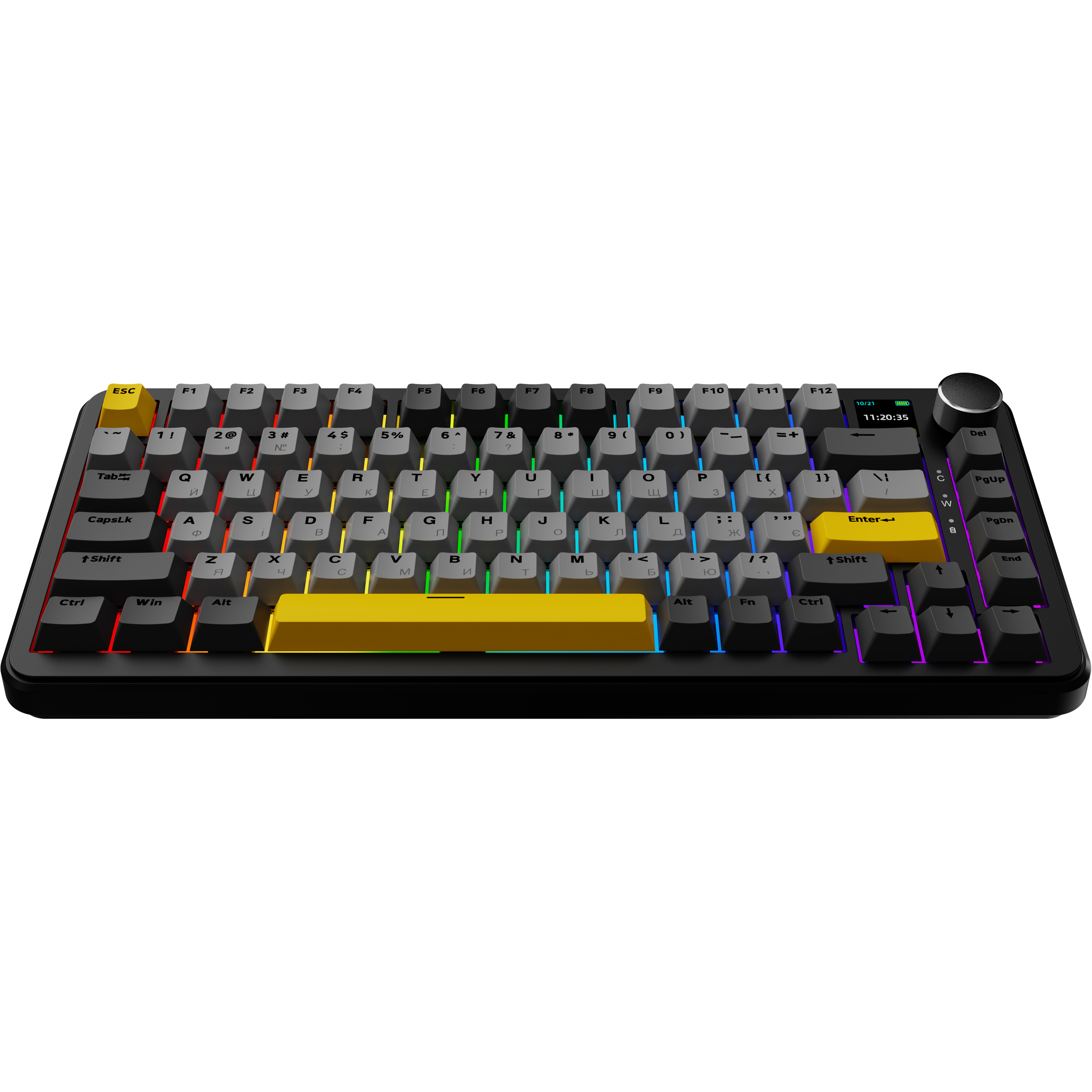 Клавіатура бездротова AJAZZ AK820 Max (Plus) Daydream Switch Gray