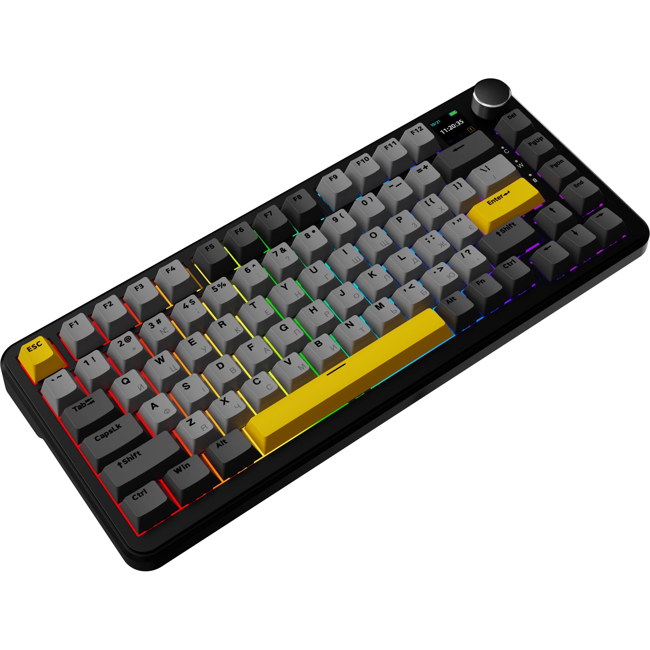 Клавіатура бездротова AJAZZ AK820 Max (Plus) Daydream Switch Gray