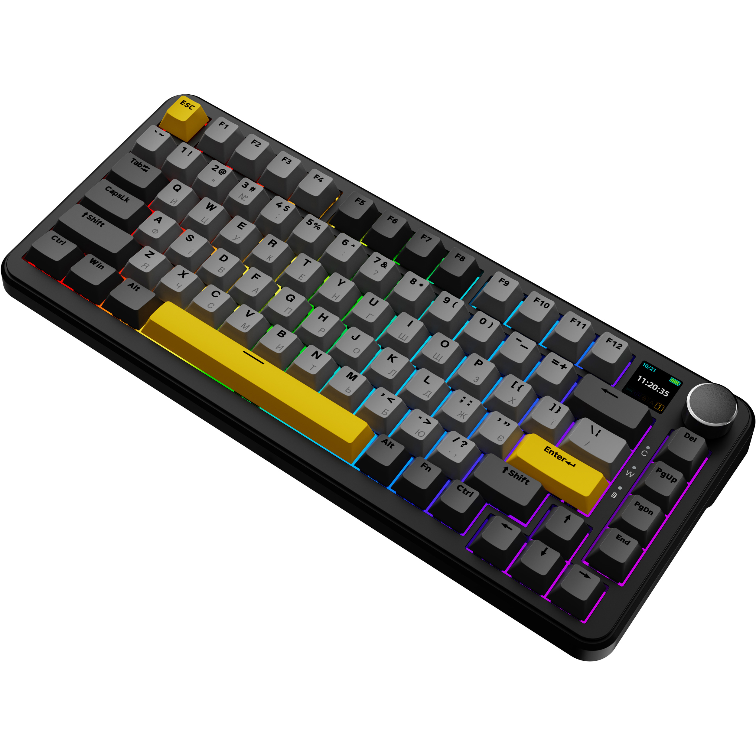 Клавіатура бездротова AJAZZ AK820 Max (Plus) Daydream Switch Gray