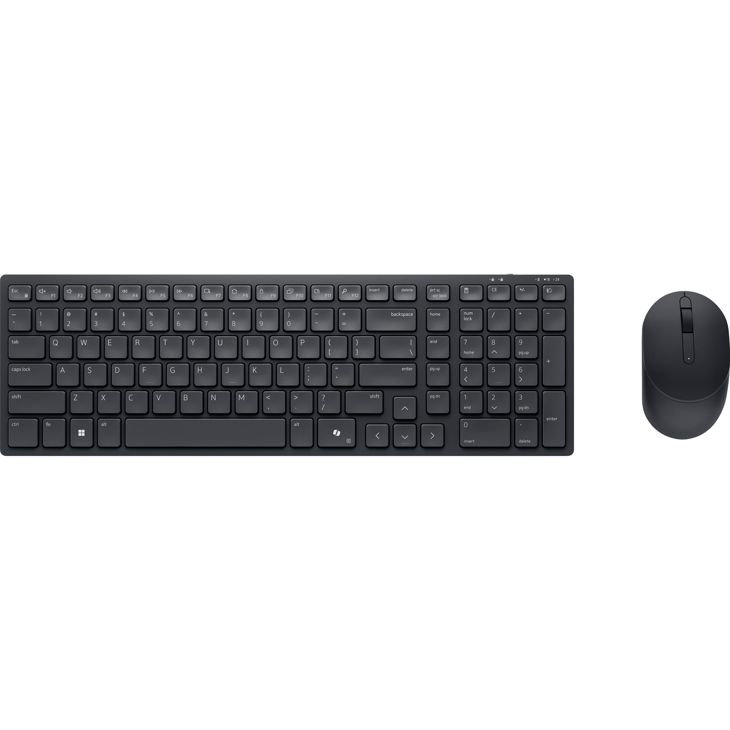 Комплект бездротовий DELL KM555 Black (580-BBWJ)