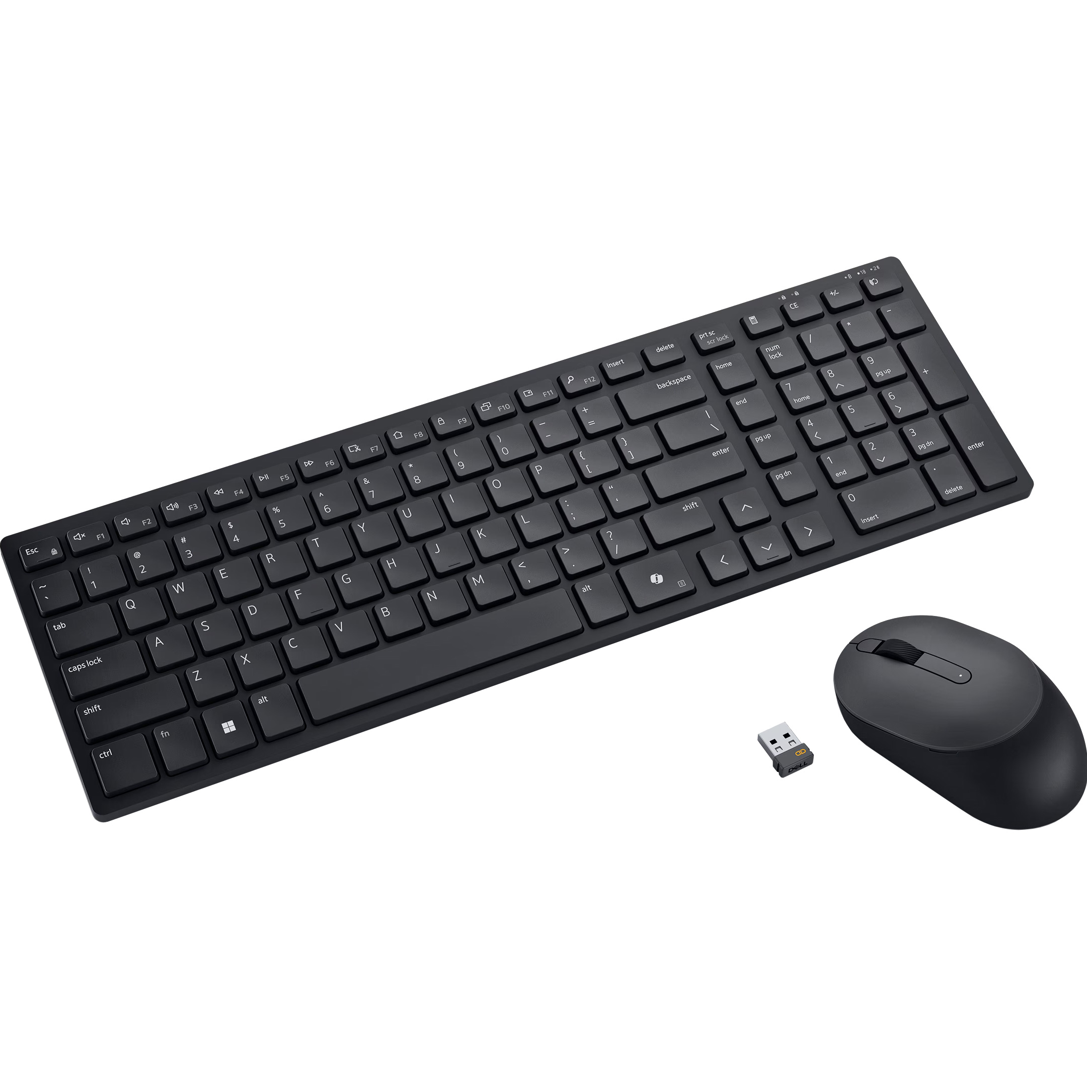 Комплект бездротовий DELL KM555 Black (580-BBWJ)