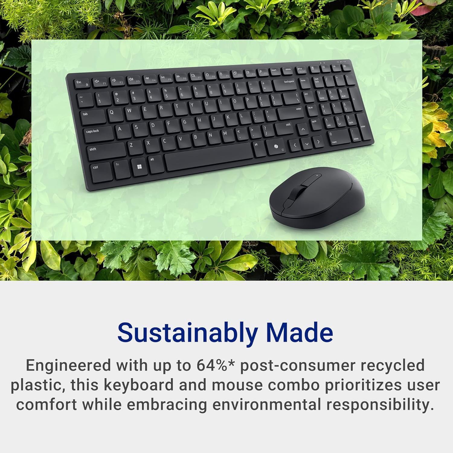 Комплект бездротовий DELL KM555 Black (580-BBWJ)