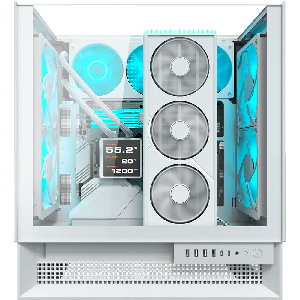 Корпус COUGAR OmnyX White (OMNY X RGB WHITE)
