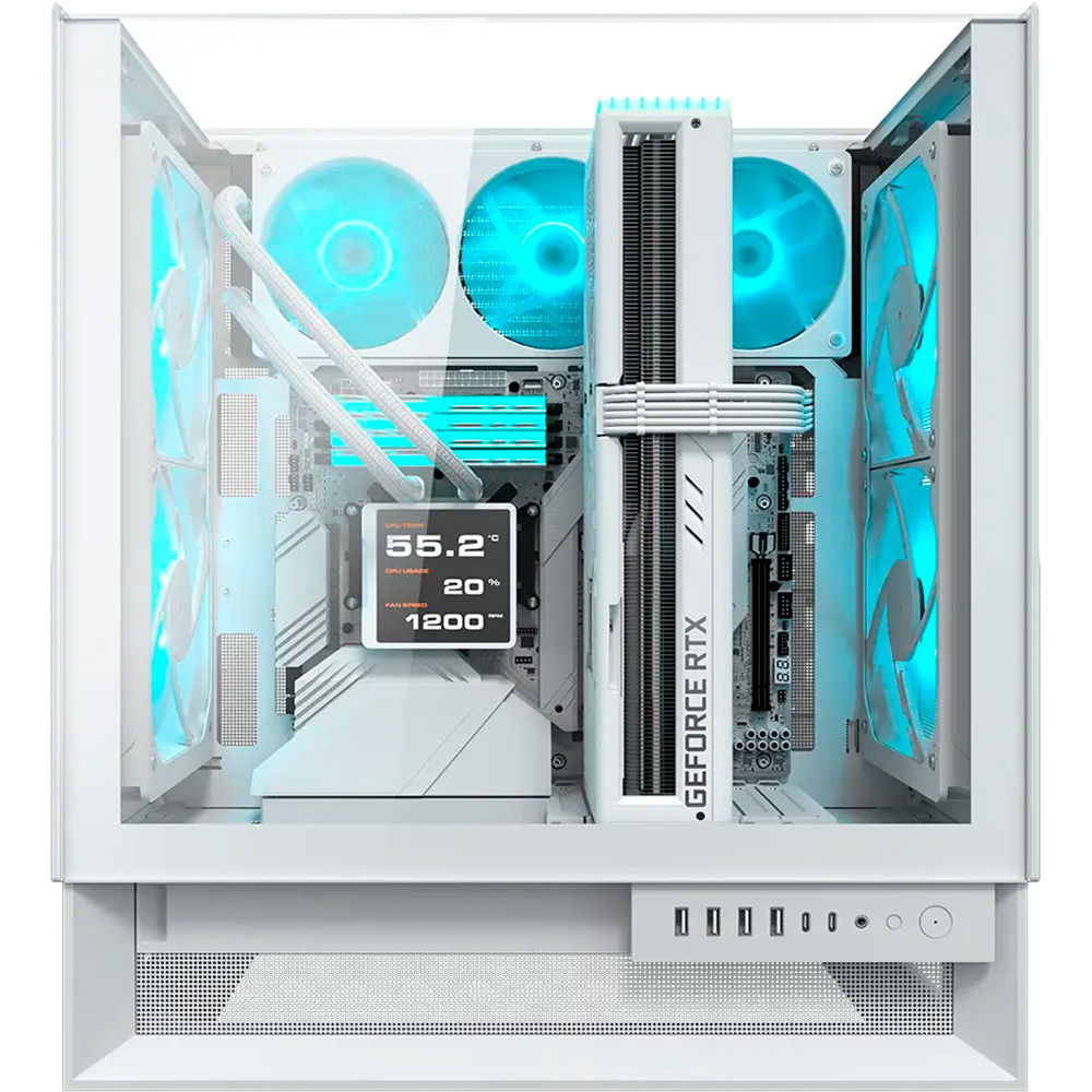 Корпус COUGAR OmnyX White (OMNY X RGB WHITE)