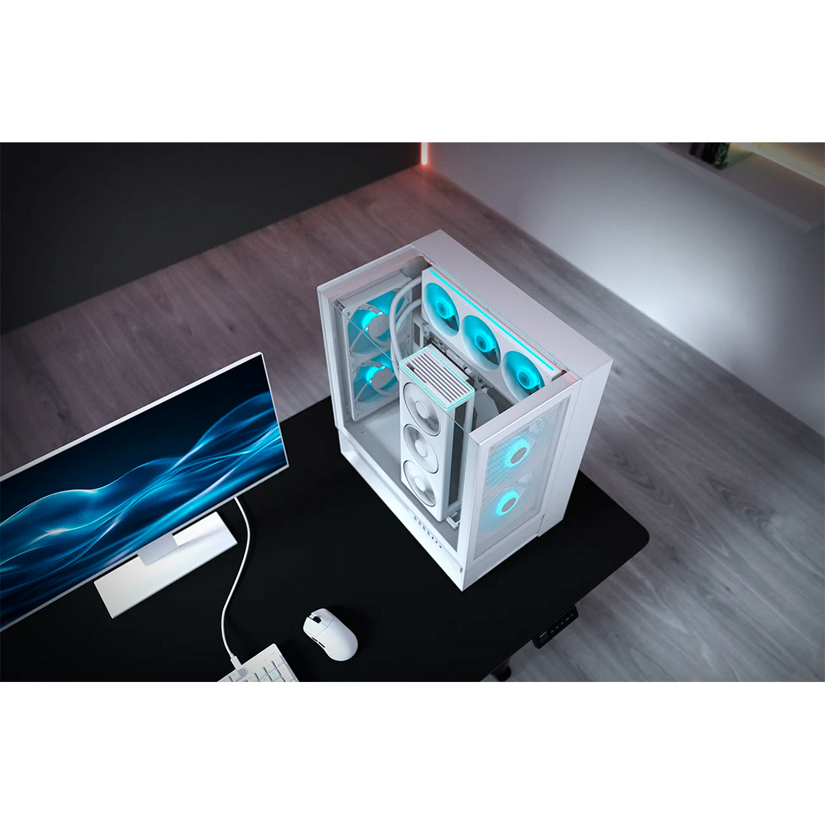 Корпус COUGAR OmnyX White (OMNY X RGB WHITE)