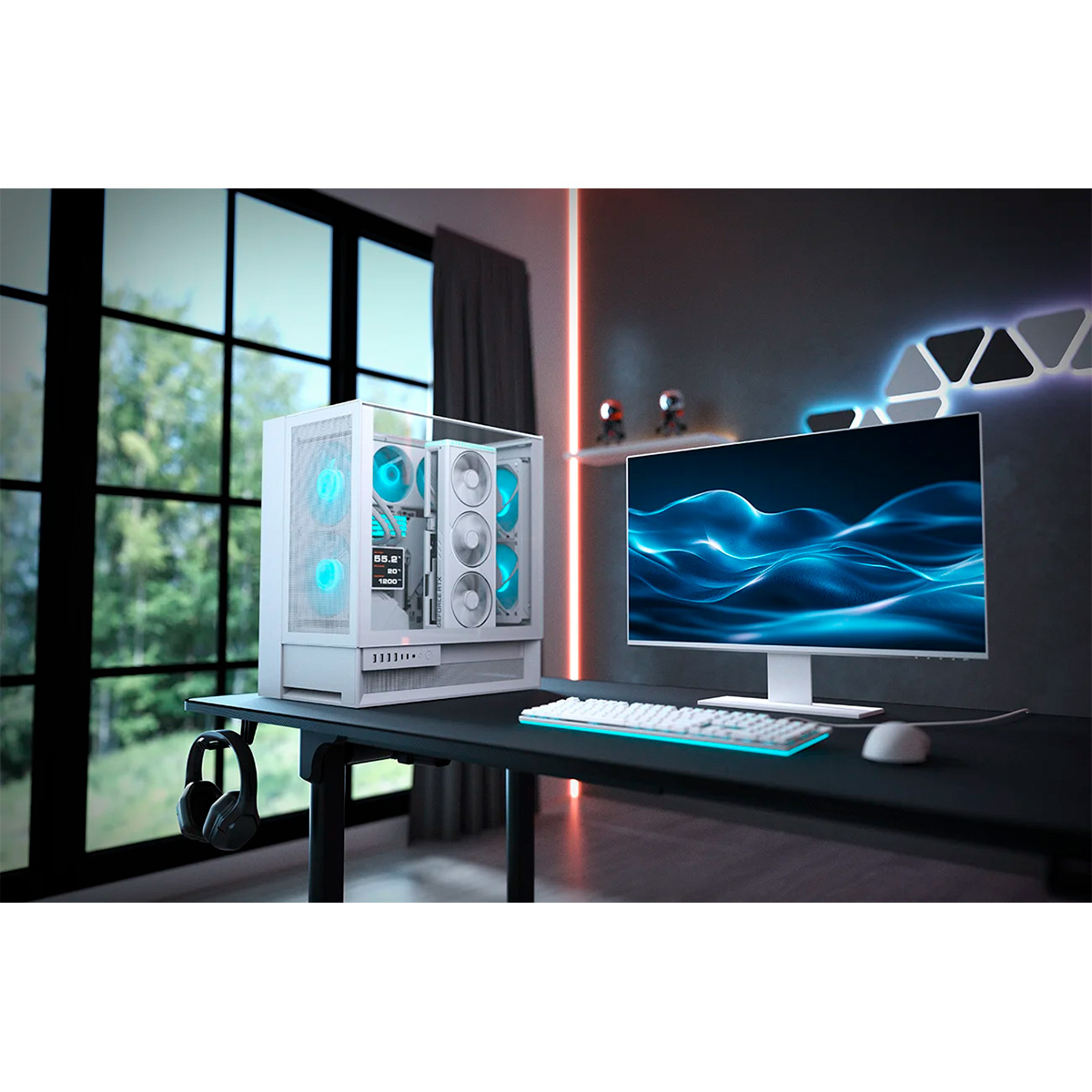Корпус COUGAR OmnyX White (OMNY X RGB WHITE)