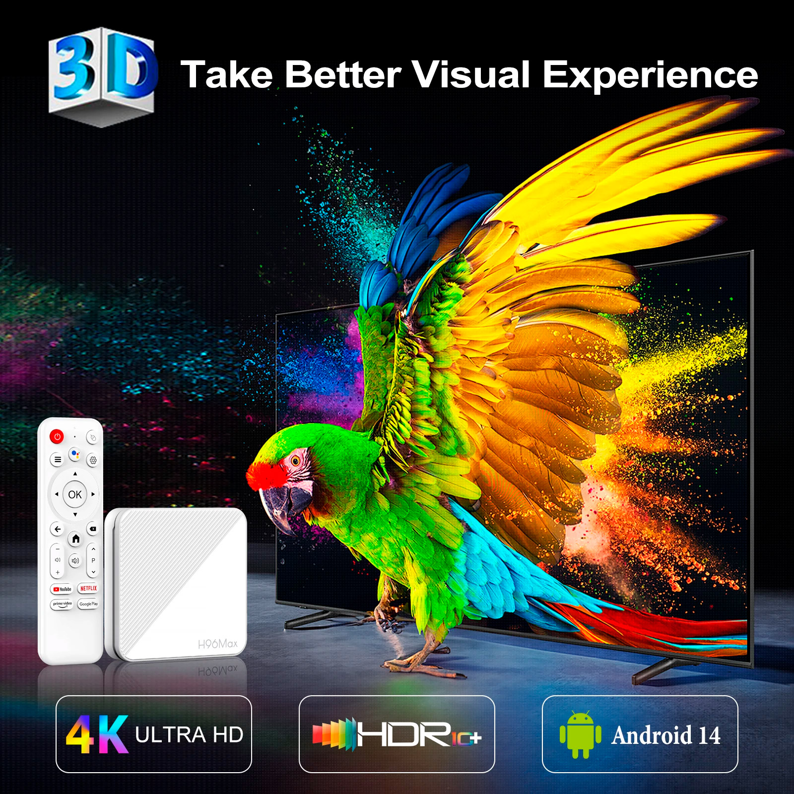 Медиаплеер H96 MAX H313 2/16GB