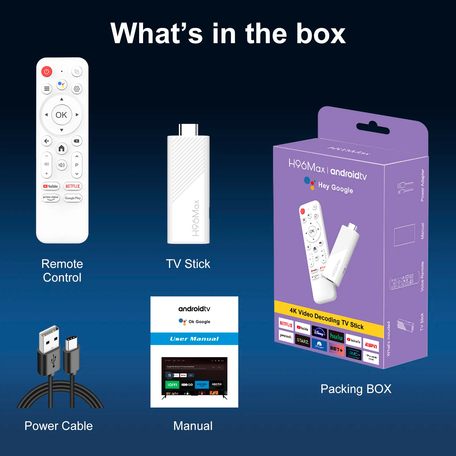 Медиаплеер H96 MAX H313 TV Stick