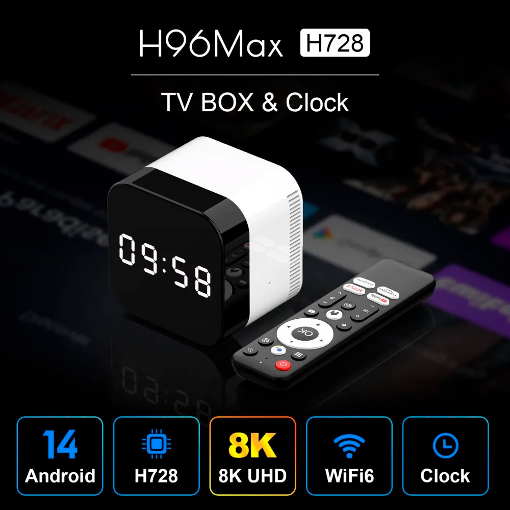 Медиаплеер H96 MAX H728 4/32GB