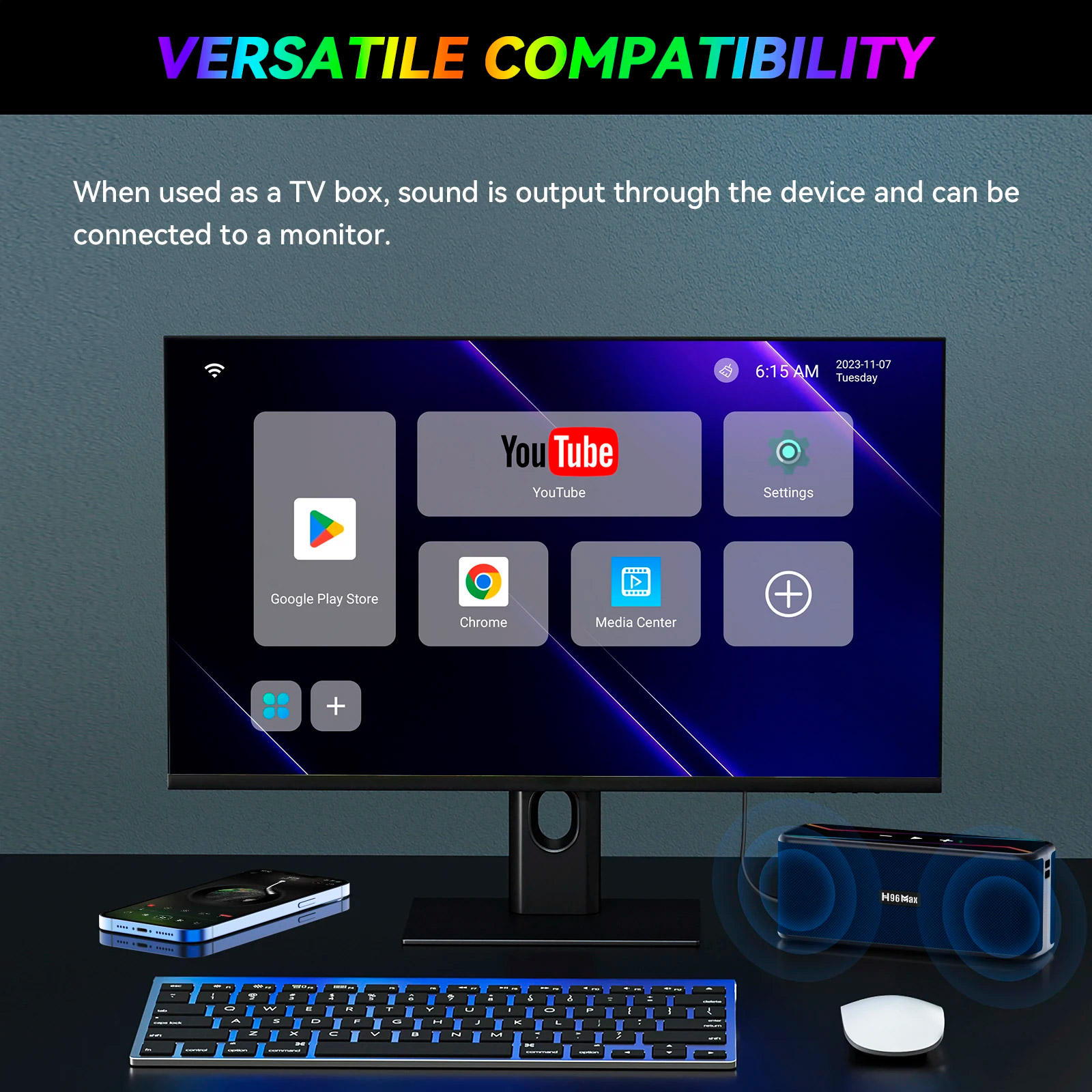 Медиаплеер H96 MAX M7 4/32GB