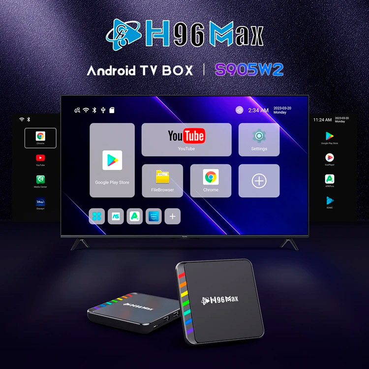 Медиаплеер H96 MAX W2 4/32GB