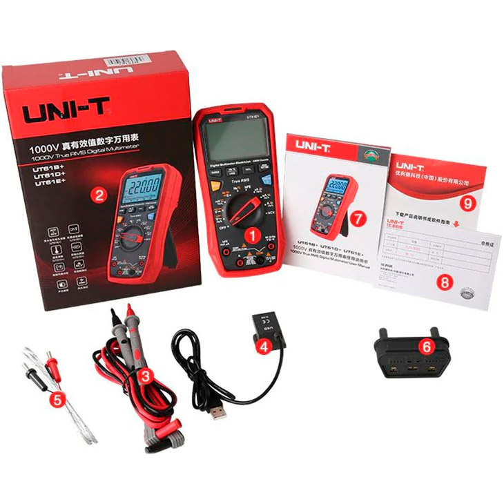 Мультиметр UNI-T UT61E+