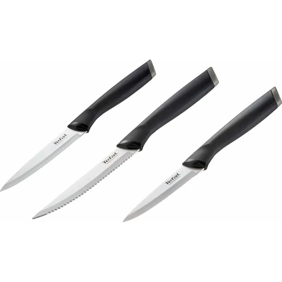 Набір кухонних ножів TEFAL Essential 3пр (K2219455)