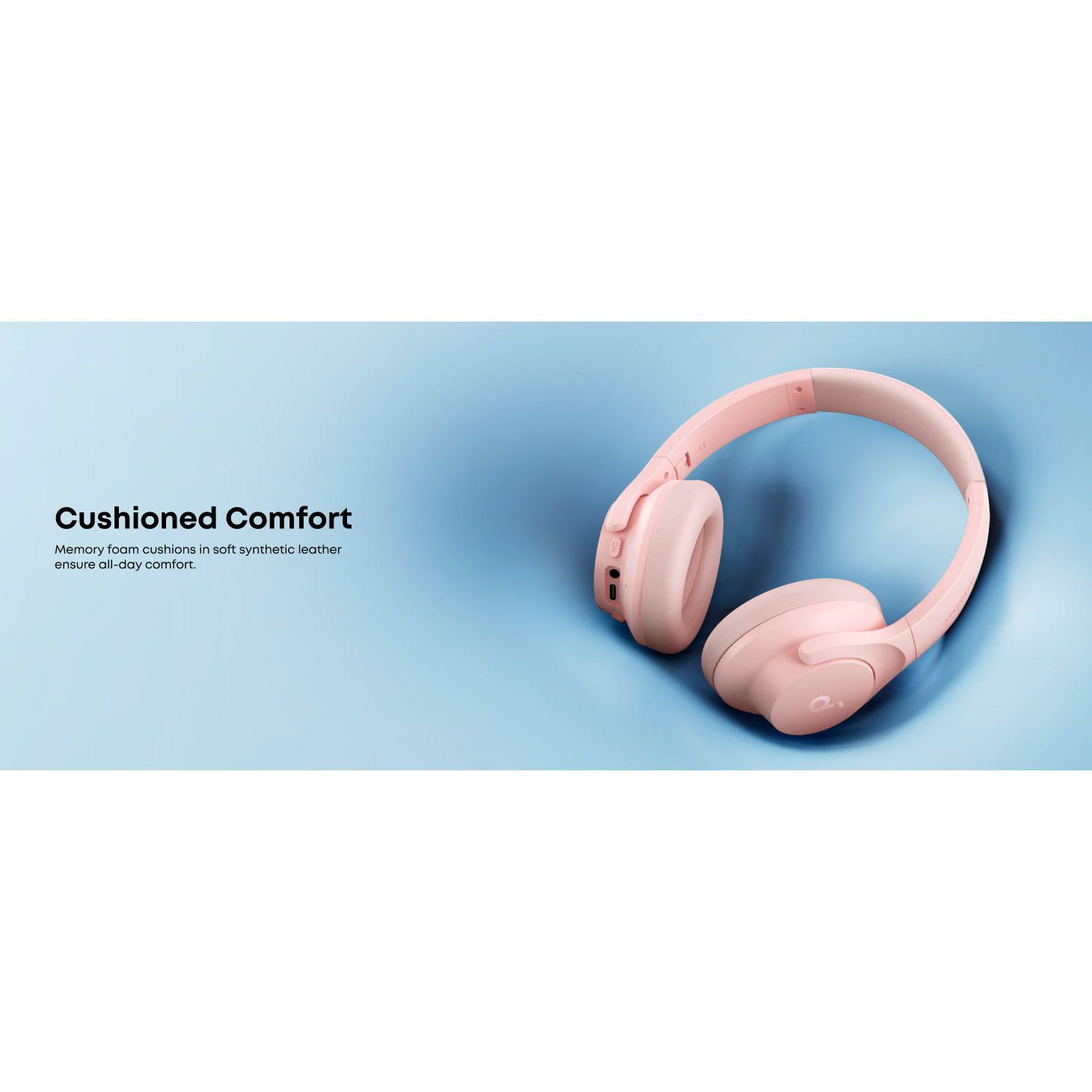 Навушники ANKER SoundCore Q20i Pink (A3004G52)