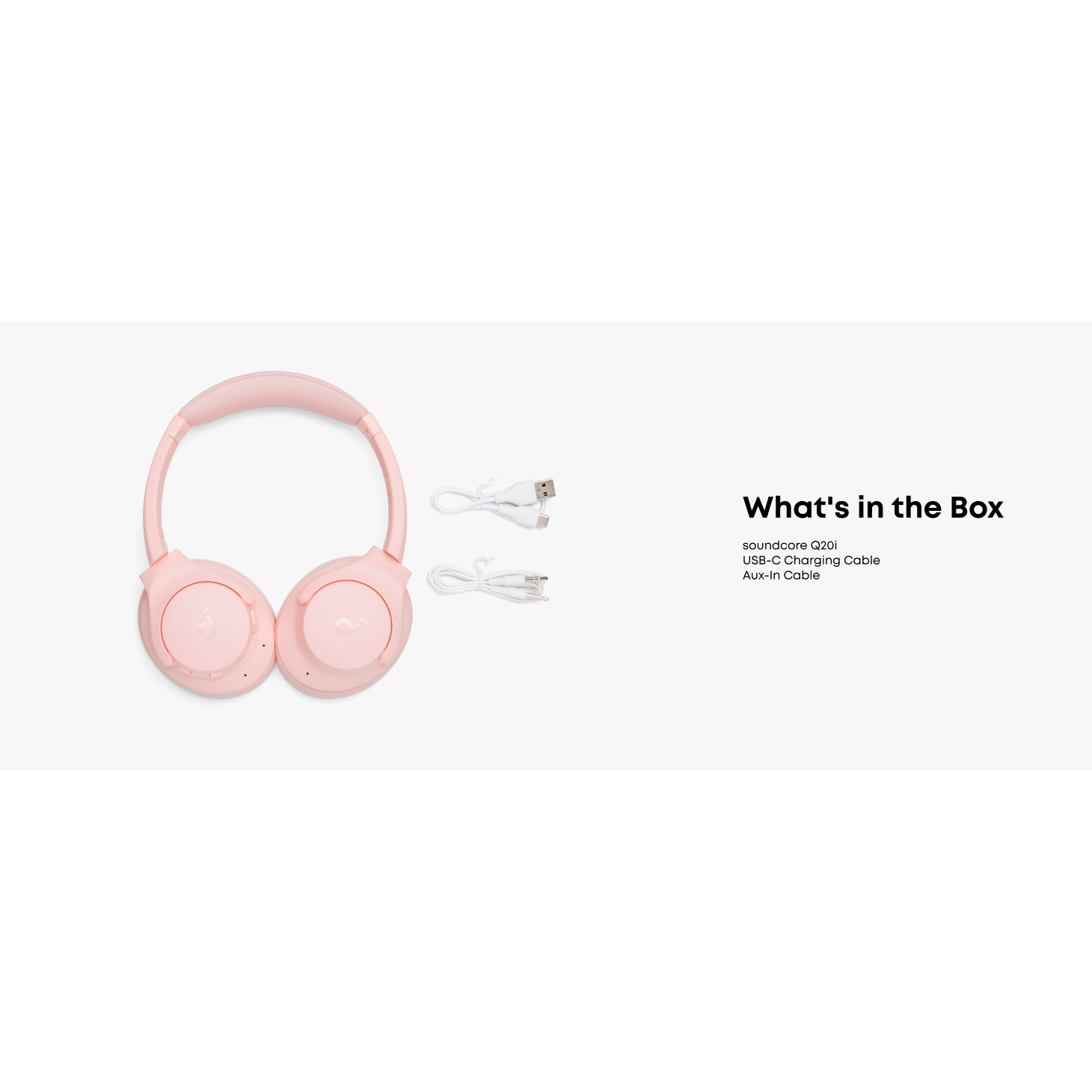 Навушники ANKER SoundCore Q20i Pink (A3004G52)