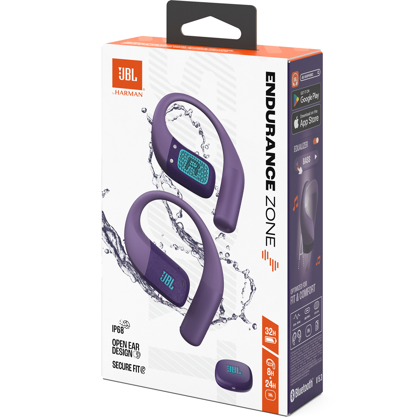 Наушники JBL Endurance Zone Purple (JBLENDUZONEPUR)