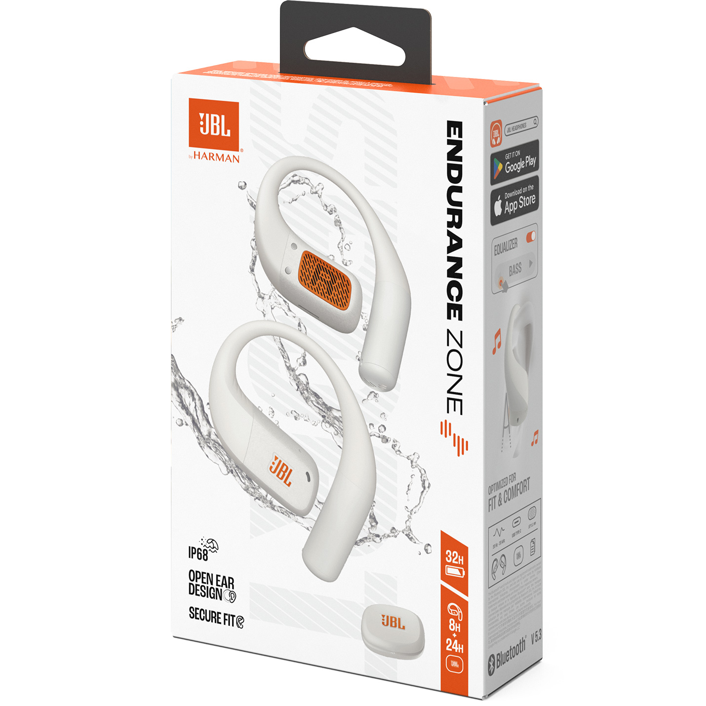 Наушники JBL Endurance Zone White (JBLENDUZONEWHT)