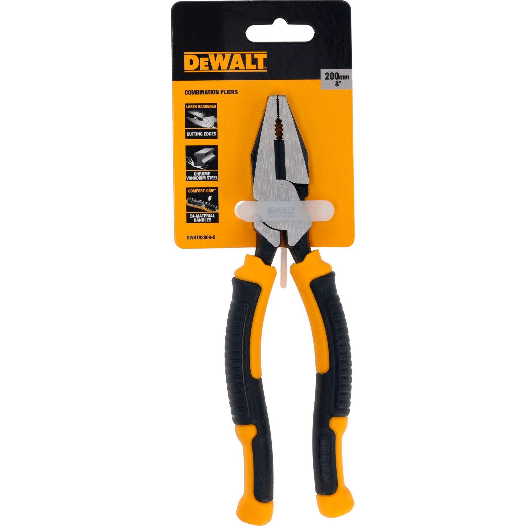Плоскогубці комбіновані DeWALT DWHT82809-0 200мм