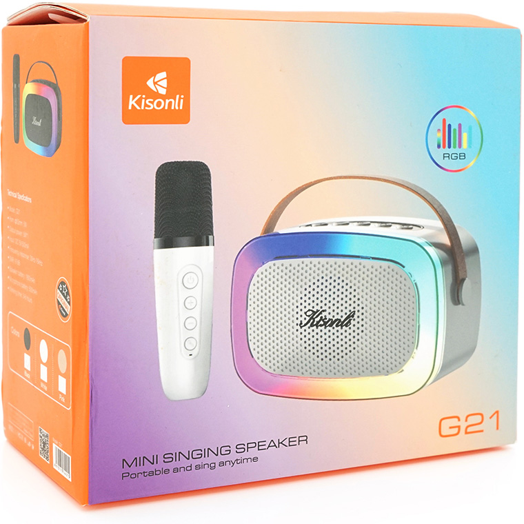 Портативна колонка KISONLI G21 Black