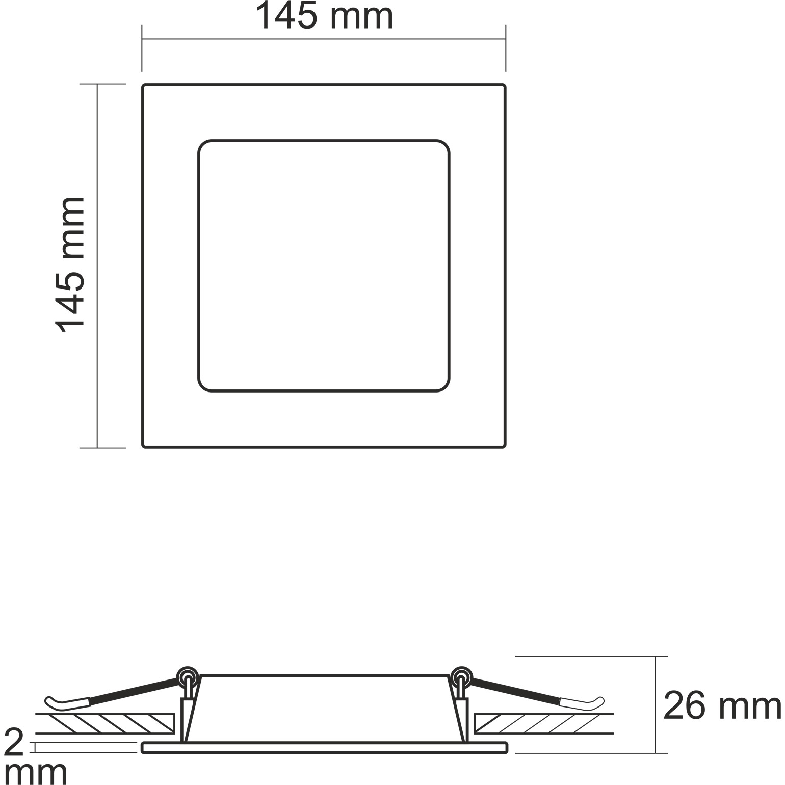 Світильник VIDEX VL-DLBS-095 White 9W 5000K