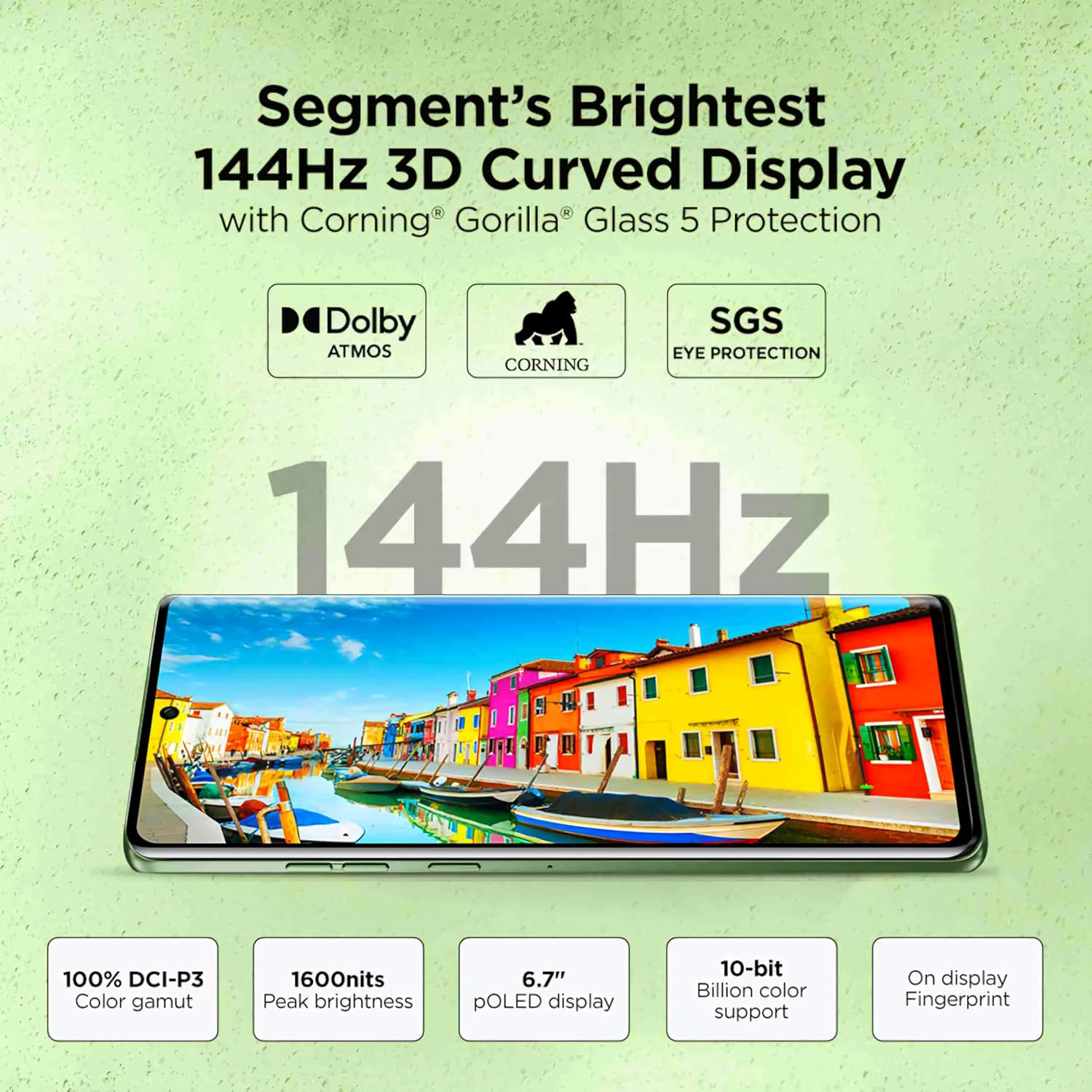 Смартфон MOTOROLA Edge 50 Fusion 8/256GB Forest Green (PB3T0083RS)