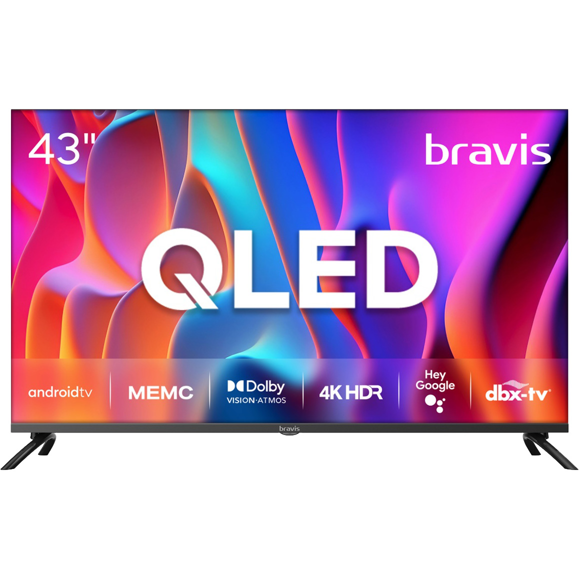 Телевизор BRAVIS 43" 4K 43K7000Q