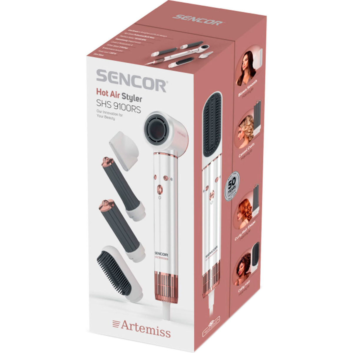 Фен-щётка SENCOR SHS 9100RS (41021698)