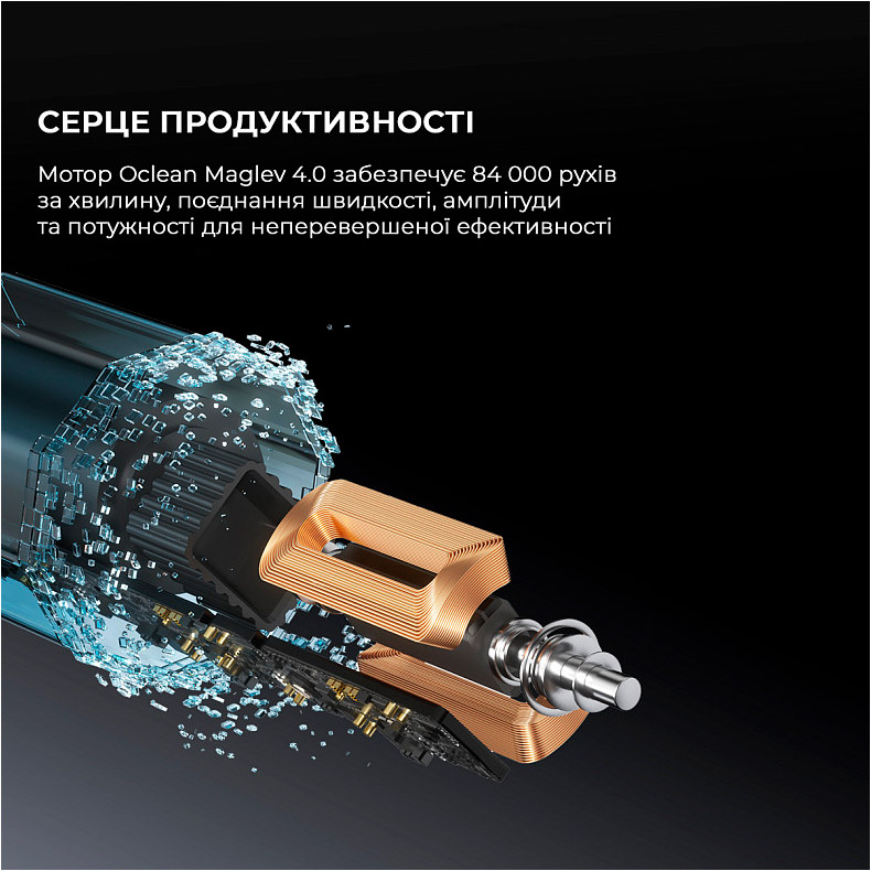 Електрична зубна щітка OCLEAN X Pro 20 Set White