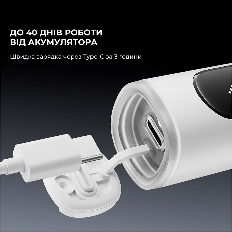 Електрична зубна щітка OCLEAN X Pro 20 Set White