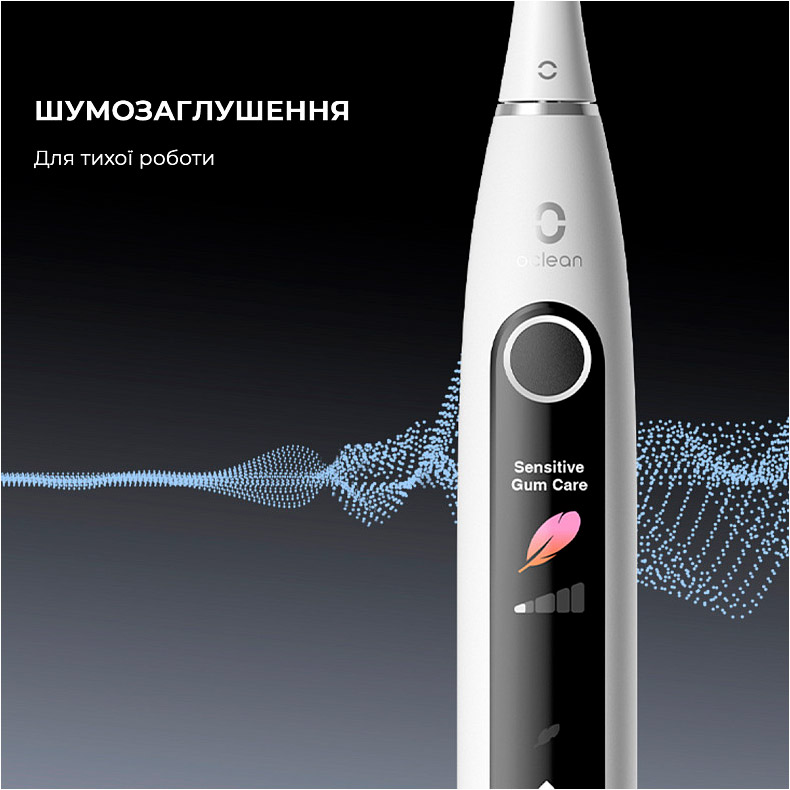 Електрична зубна щітка OCLEAN X Pro 20 Set White
