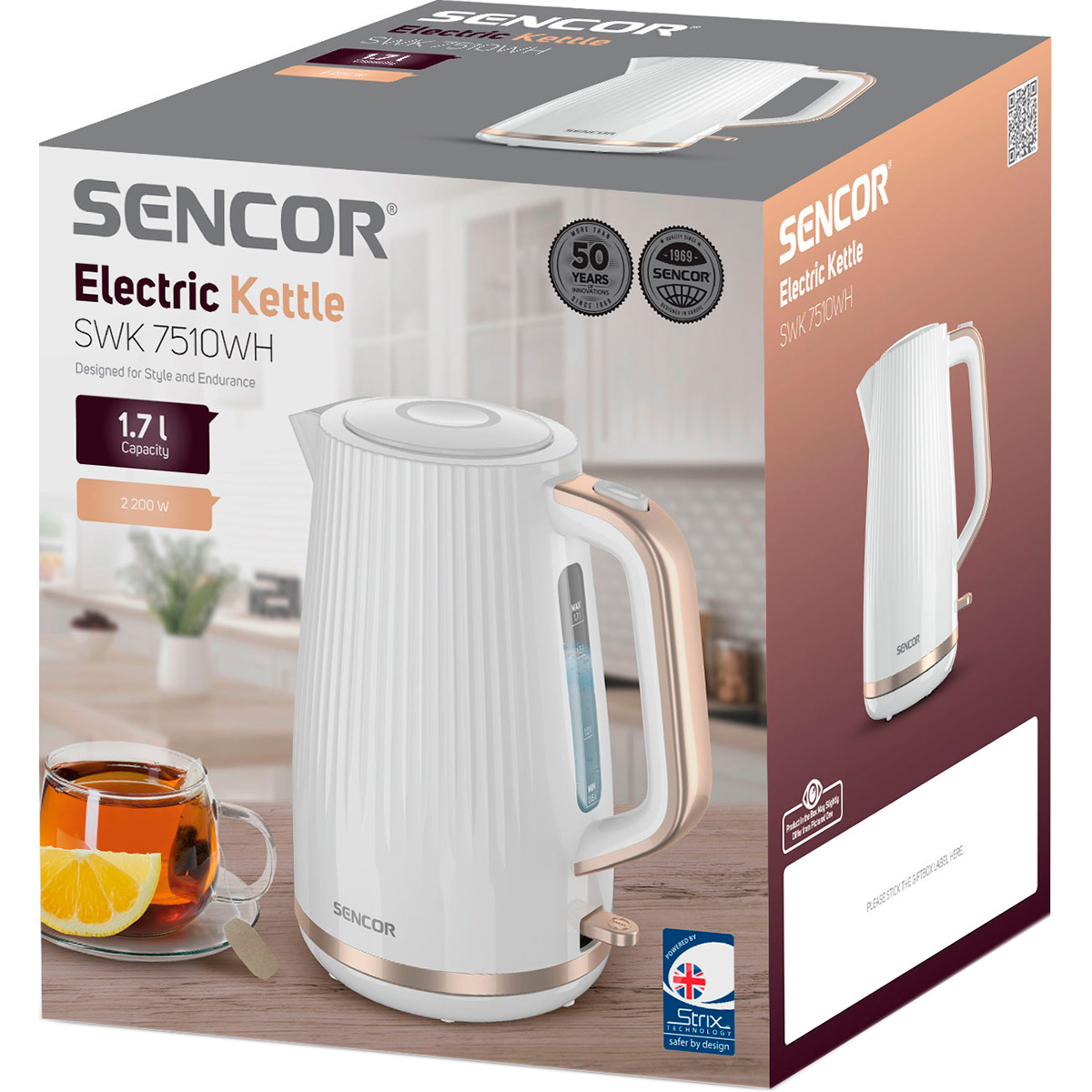 Електрочайник SENCOR SWK 7510WH (41023432)