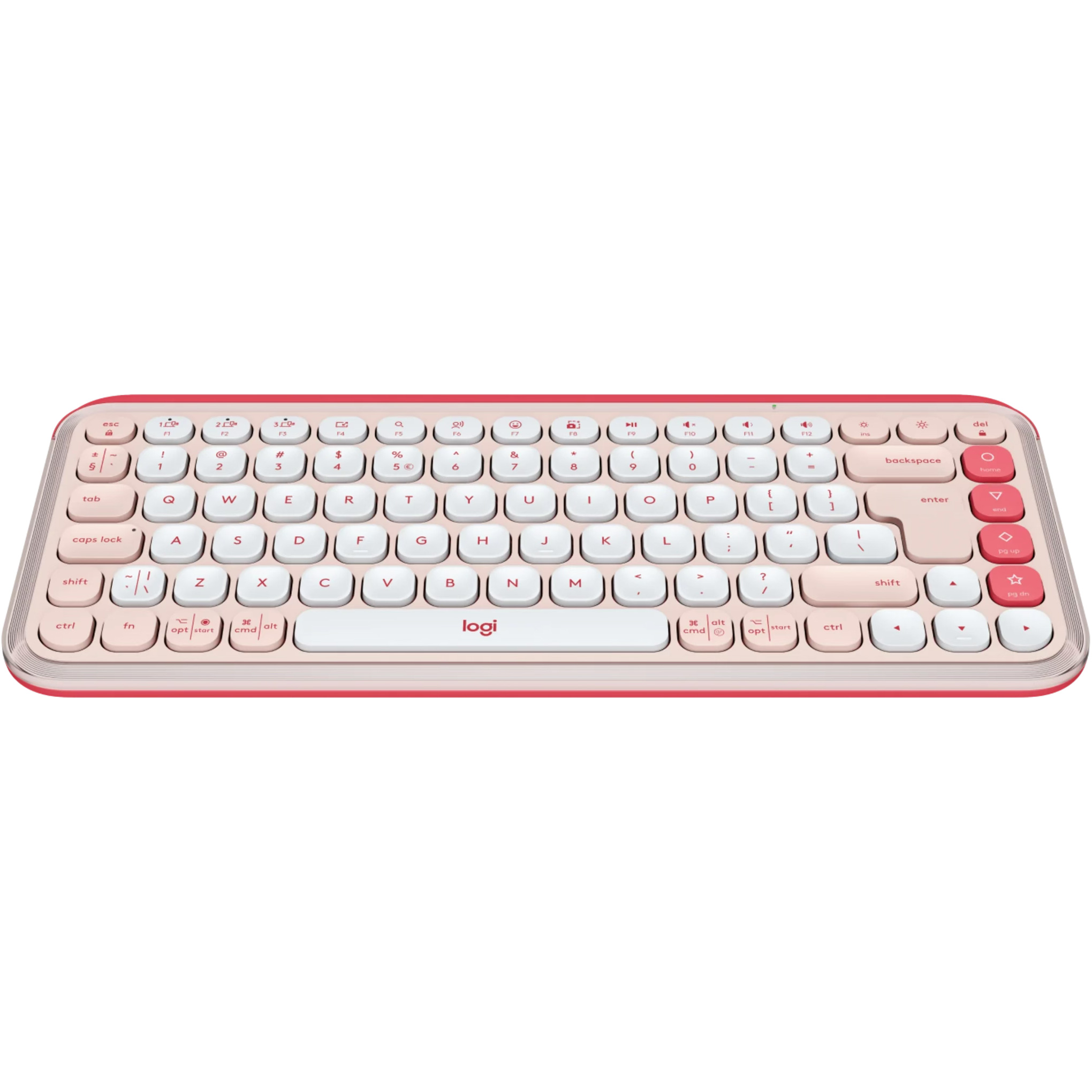 Клавіатура бездротова LOGITECH Pop Icon Keys Rose (920-013073)