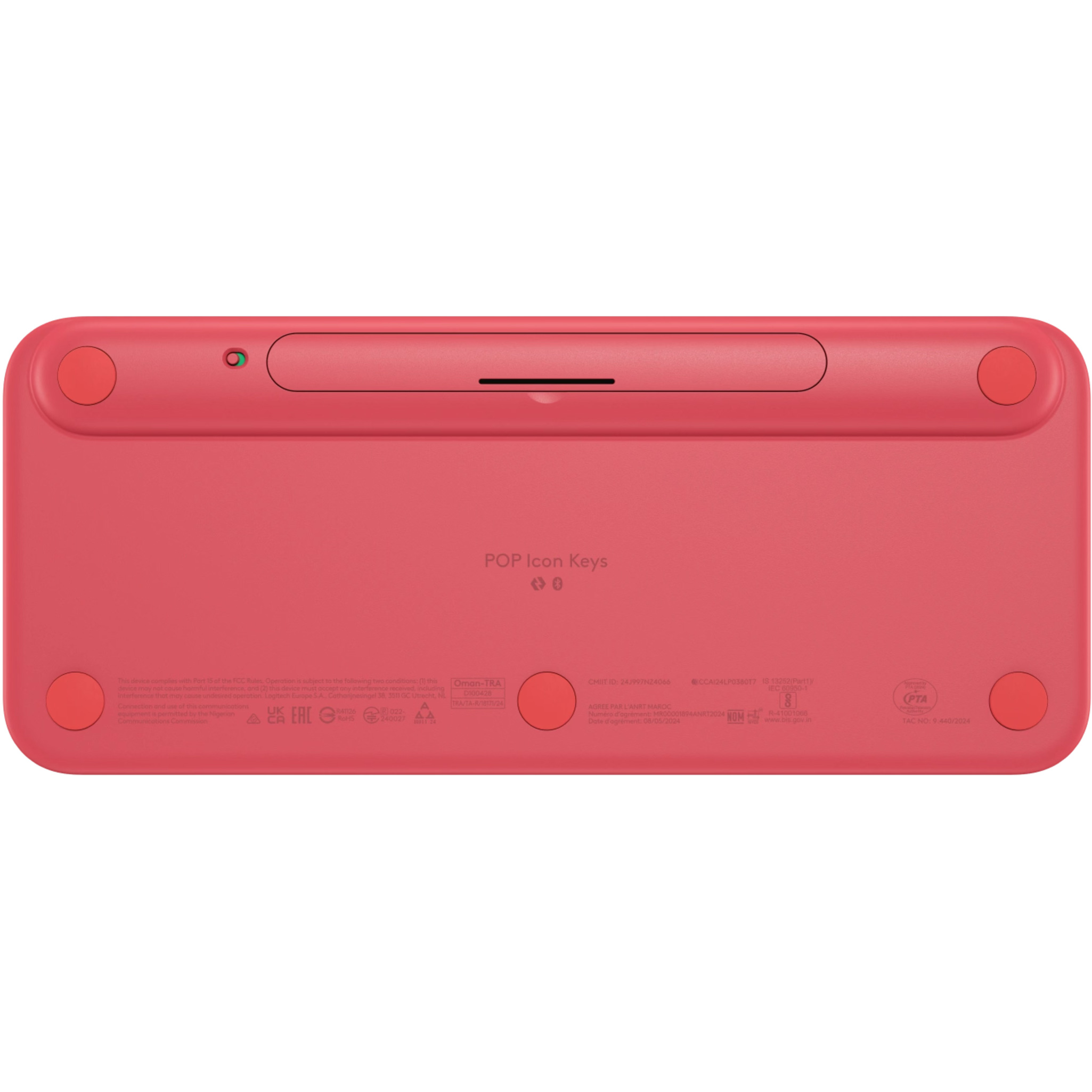 Клавіатура бездротова LOGITECH Pop Icon Keys Rose (920-013073)