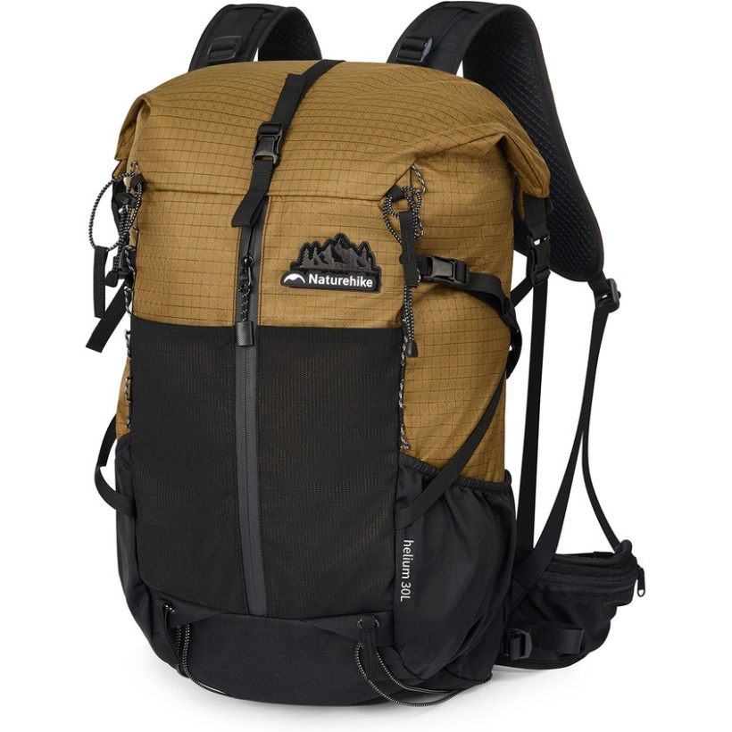 Туристический рюкзак NATUREHIKE CNK2300016 Helium Outdoor Backpack 30+5L Brown (6976507661133)