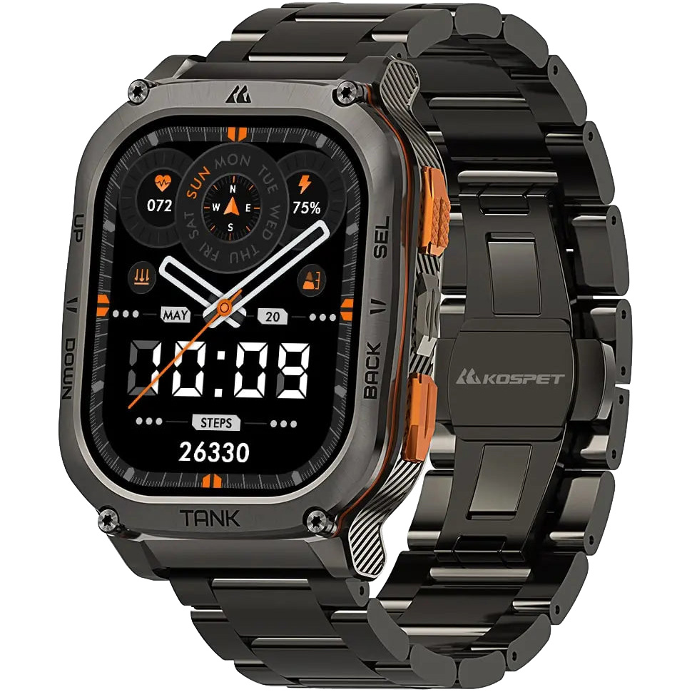 Смарт-часы KOSPET Tank M3 Ultra SE Black