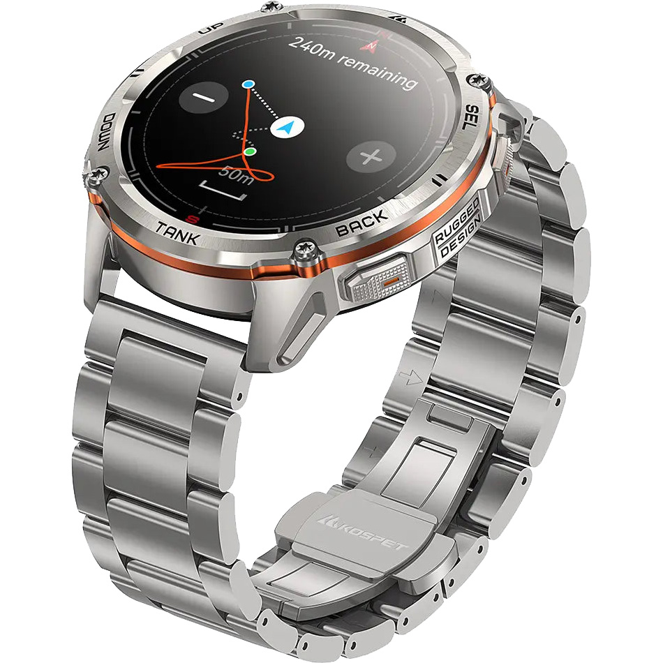 Смарт-часы KOSPET Tank T3 Ultra 2 SE Silver