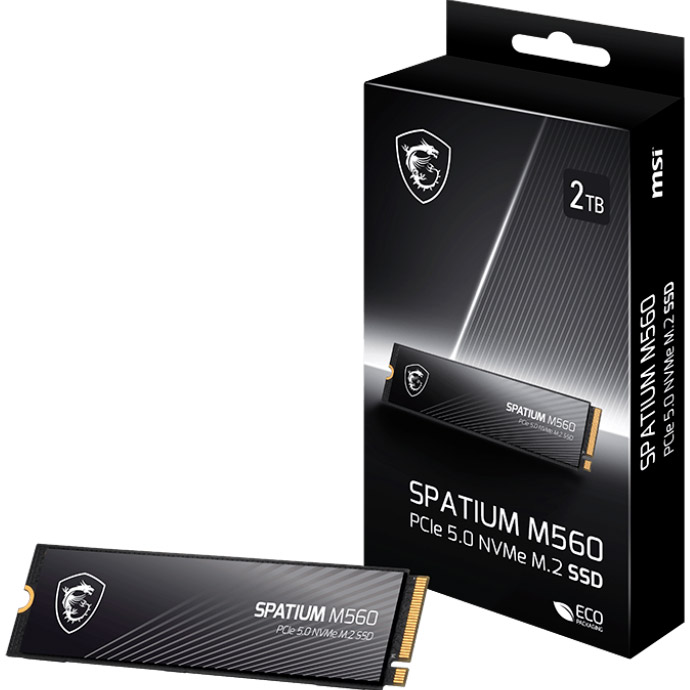 SSD диск MSI Spatium M560 2TB M.2 NVMe (S78-440Q940-P83)