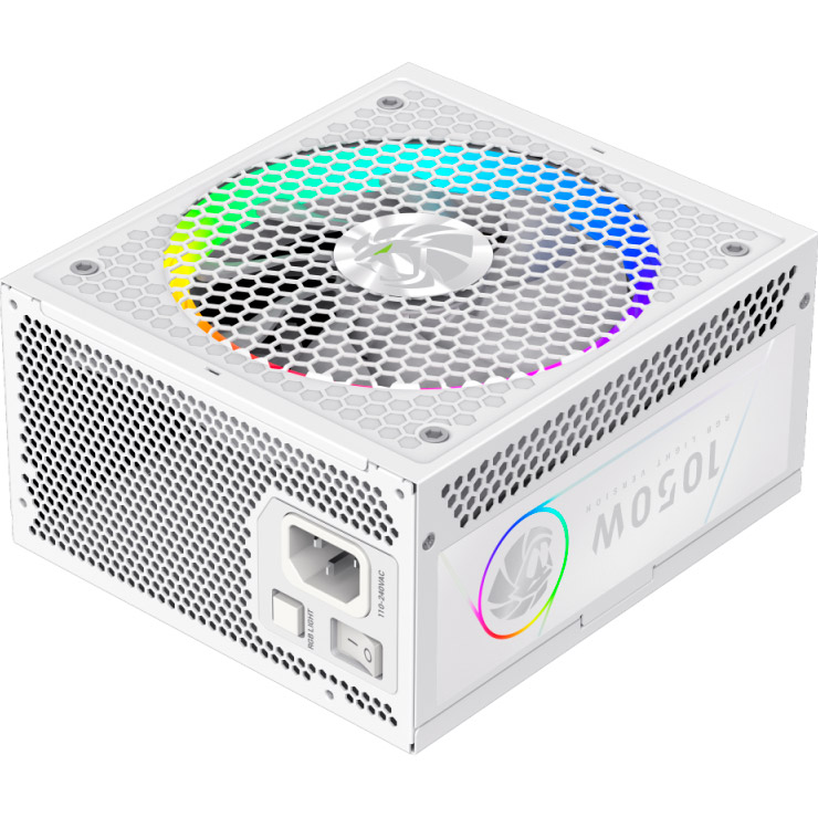 Блок живлення 1050W GAMEMAX RGB-1050G White