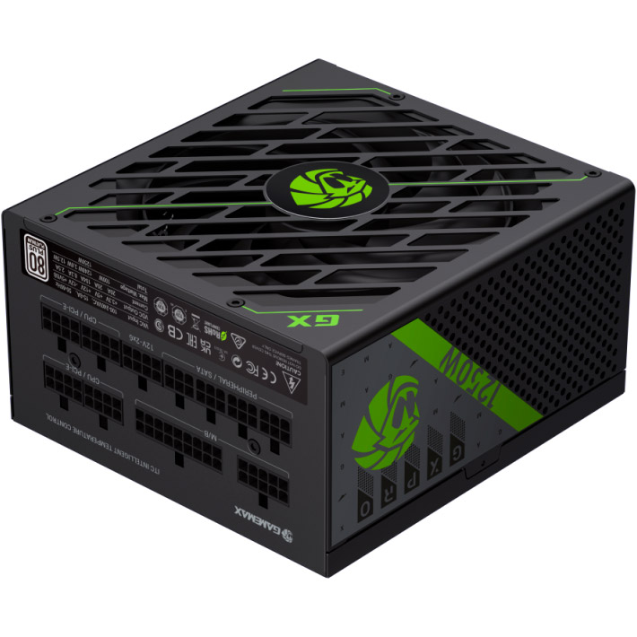 Блок живлення 1250W GAMEMAX GX-1250 Pro ATX3.1 PCIe5.1 Black