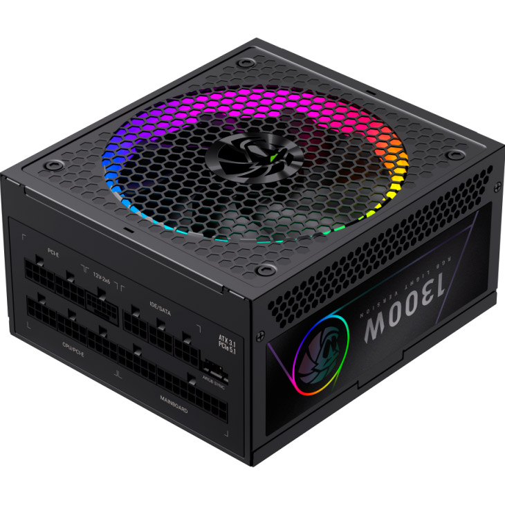 Блок живлення 1300W GAMEMAX RGB Pro 1300P Black