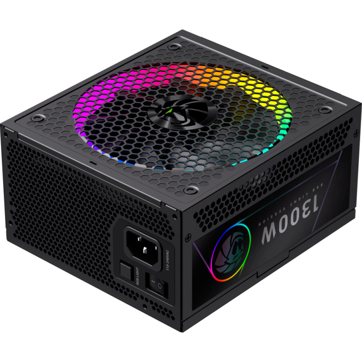 Блок живлення 1300W GAMEMAX RGB Pro 1300P Black