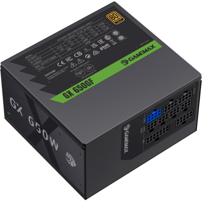 Блок питания 650W GAMEMAX GX-650GF