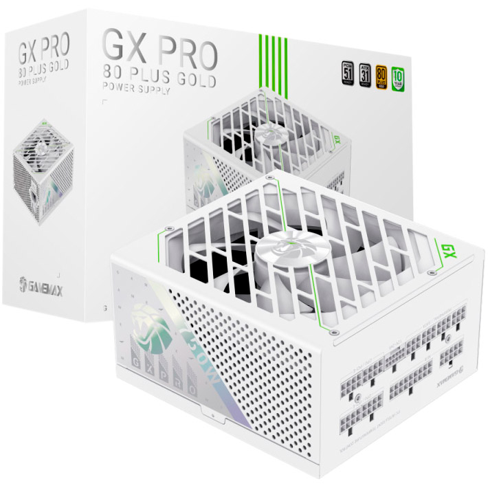 Блок живлення 750W GAMEMAX GX Pro 750G White