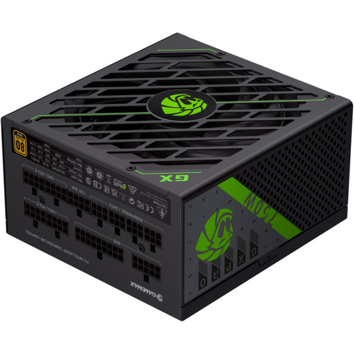 Блок живлення 750W GAMEMAX GX-750 Pro ATX3.1 PCIe5.1 Black